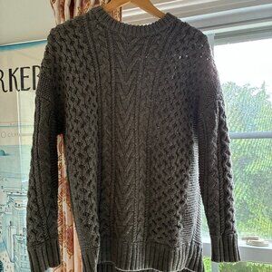 J Crew 100% Wool Oversized Sweater